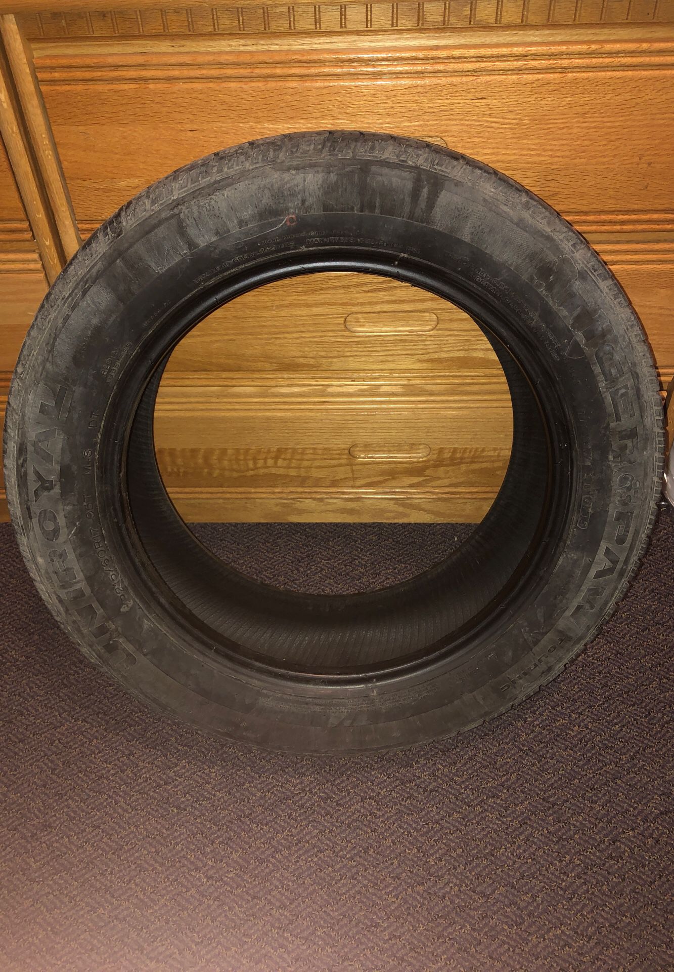 Photo SELLING USED UNIROYAL TIGER PAW TIRES