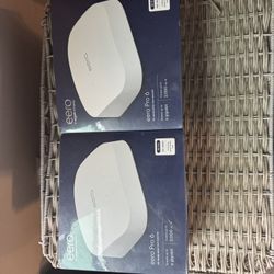 2 eero Pro Tri-Band Mesh WiFi 6 Routers Pro Grade