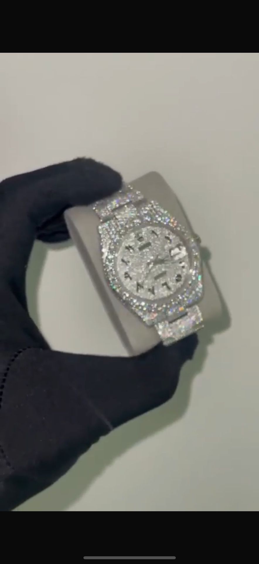 Men’s Watches Vvs Moissanite