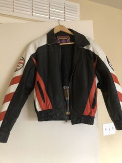 Real leather jacket size small