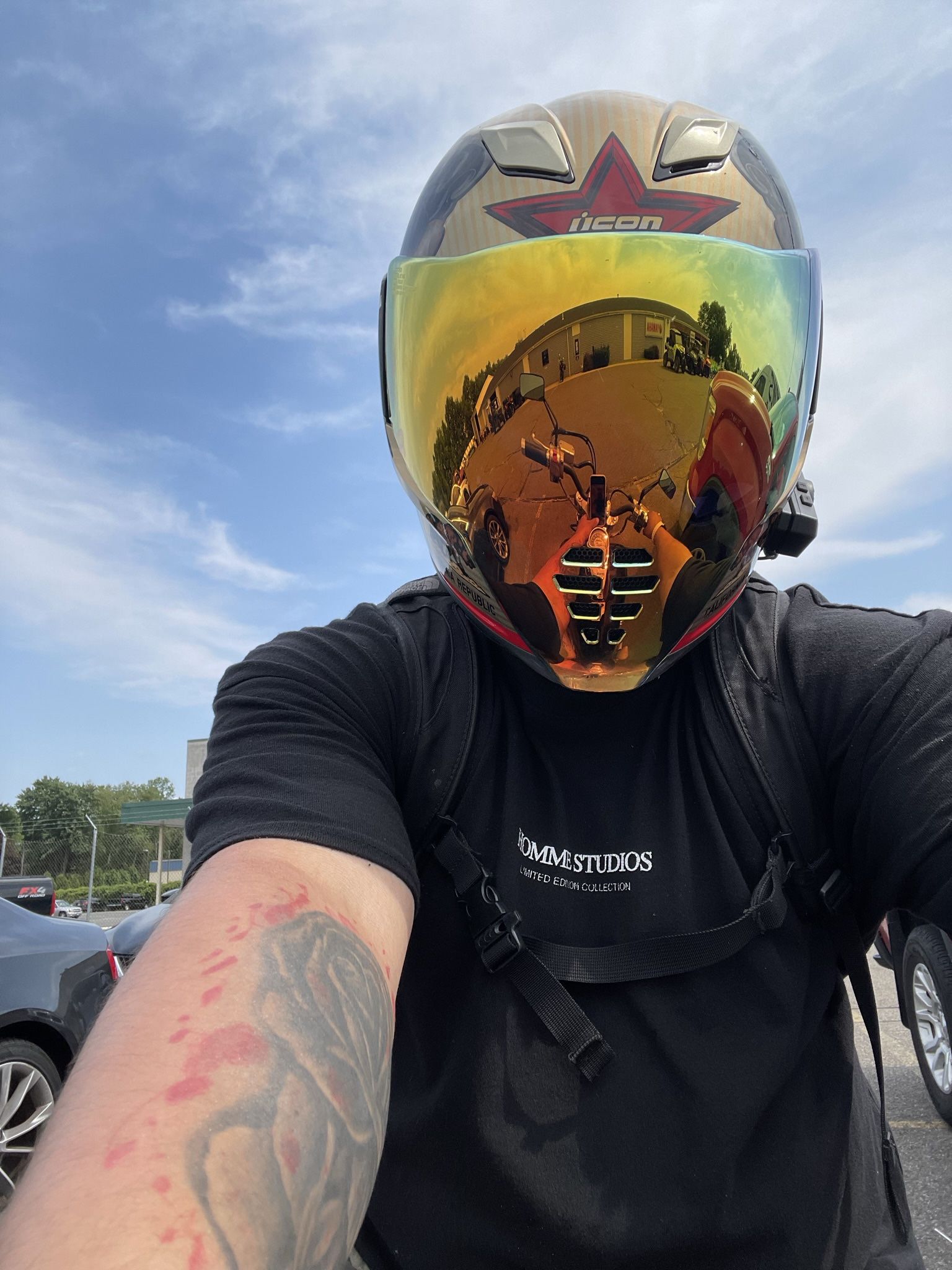 Icon Helmet Sz Medium