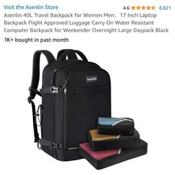 Asenlin Travel Backpack Carry On