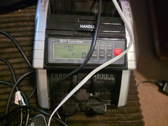Money counter for bills