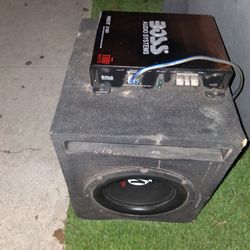 Cajon Con Amplificador Y Bufer Integrado