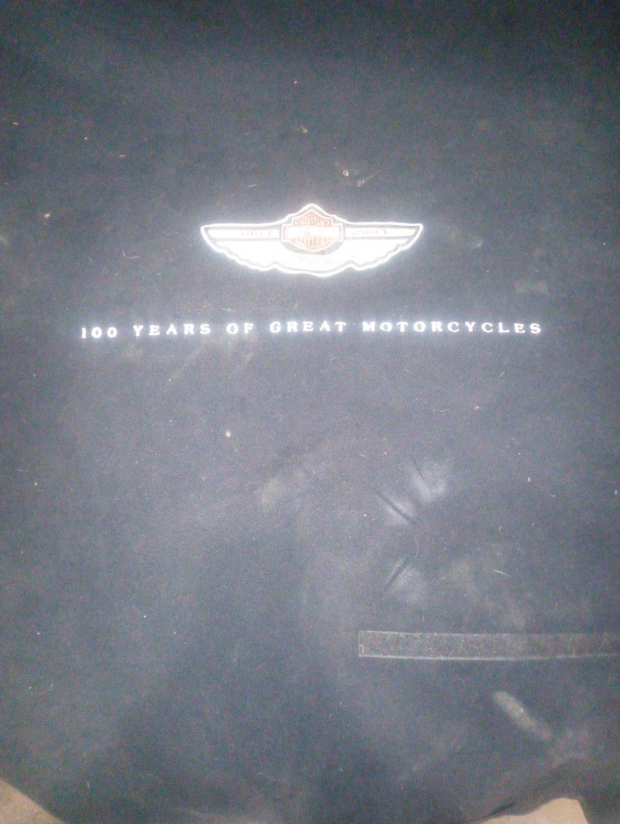 100 Year Anniversary Harley-Davidson Bike Cover
