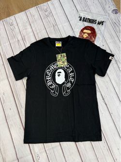 Chrome hearts x bape t shirt