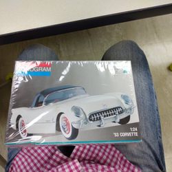 Monogram 1953 Chevy Corvette Skill 2 Brand New