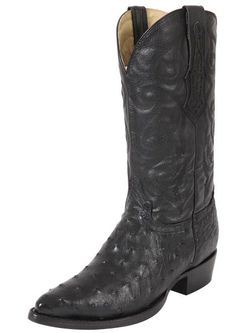 Bota vaquera original avestruz