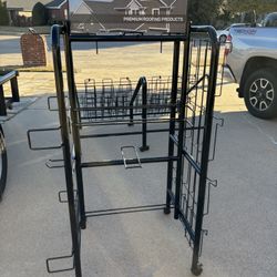 Three Display shelf with wheels