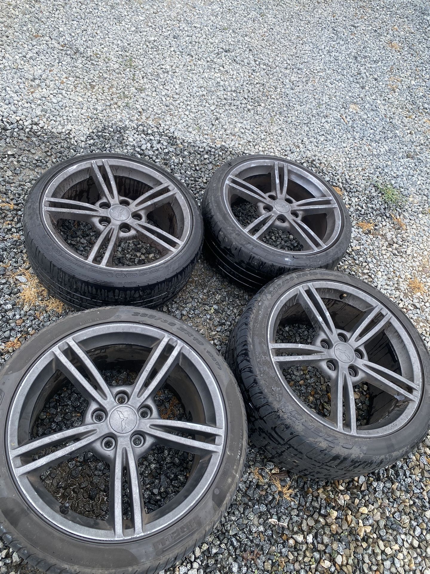 Corvette Rims And Tires From C6