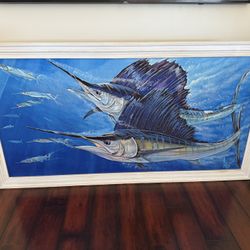 Fish Picture In Frame 