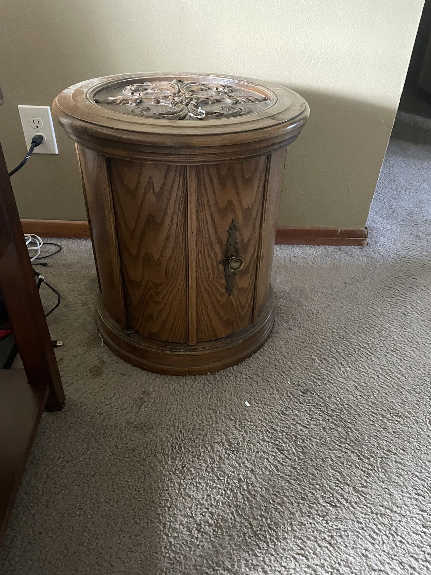 Side Table With Storage