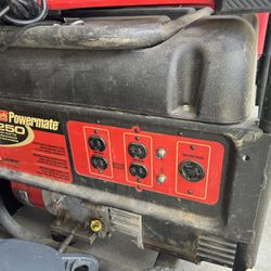 Coleman Power Mate Generator 6250