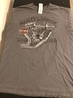Harley Davidson Graphic-Pocket Tee