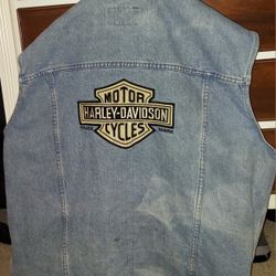 Denim Vest.