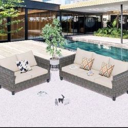 Brand New Patio Set In The Box Outdoor Patio Sofa Set 🆕🚎🛺🆕