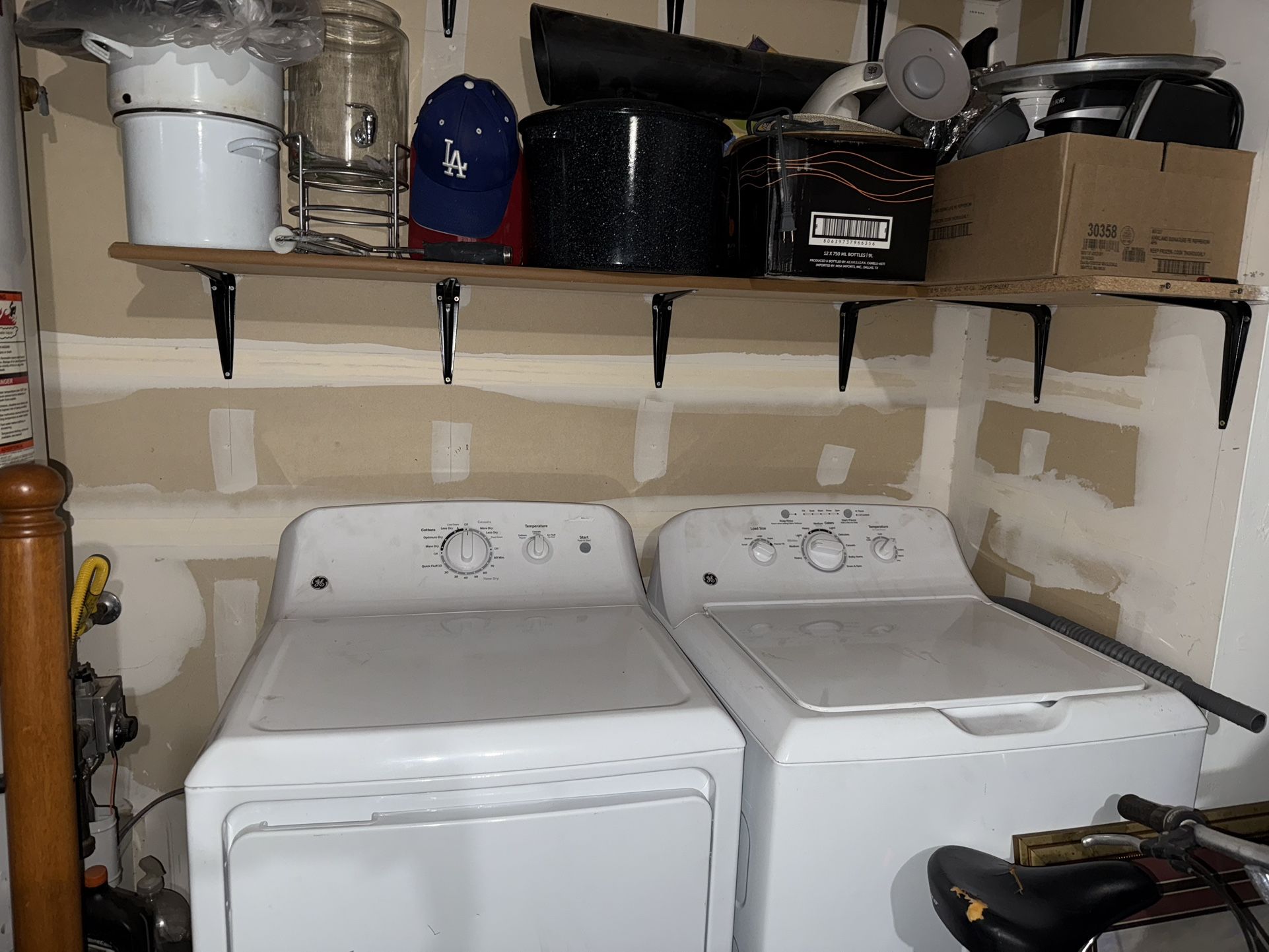 GE Top Load Washer & Dryer Set $800