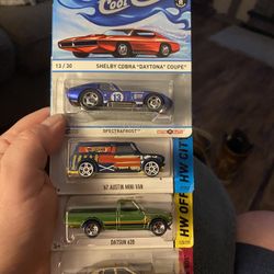 Hot wheels lot of four