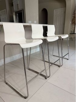Three Counter Stools