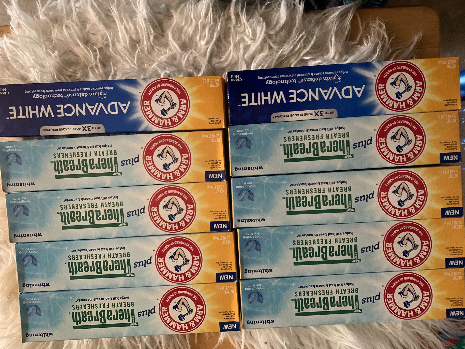 10/$20 Arm & Hammer Toothpaste