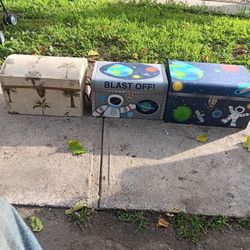 !! 3 Kids Toy Boxes Price For All Firm Price 