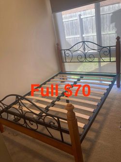 Full bed frame