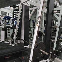 Life Fitness Pro 1 Commercial Grade Smith Machine Exercise Gym