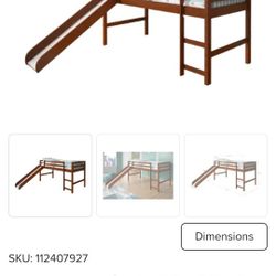 Loft Bed With Slide 