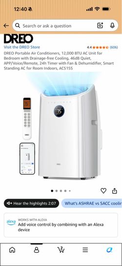 Brand New Portable Air Conditioner, DREO
