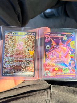 Pokemon TCG Mew & Mewtwo SIR Futuristic Rare 30th anniversary celebration singles