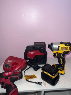 Milwaukee laser Dot/Cross lines Dewlat Impact M12 drill