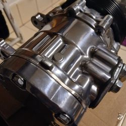 A C Compressor Polished New