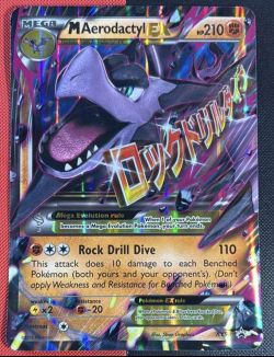 Jumbo Cards #XY98 M Aerodactyl EX