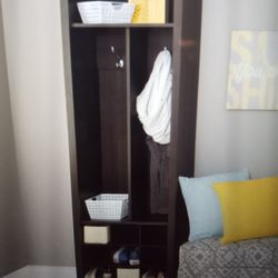 Prepac Space Saving Entryway Organizer With Shoe Storage