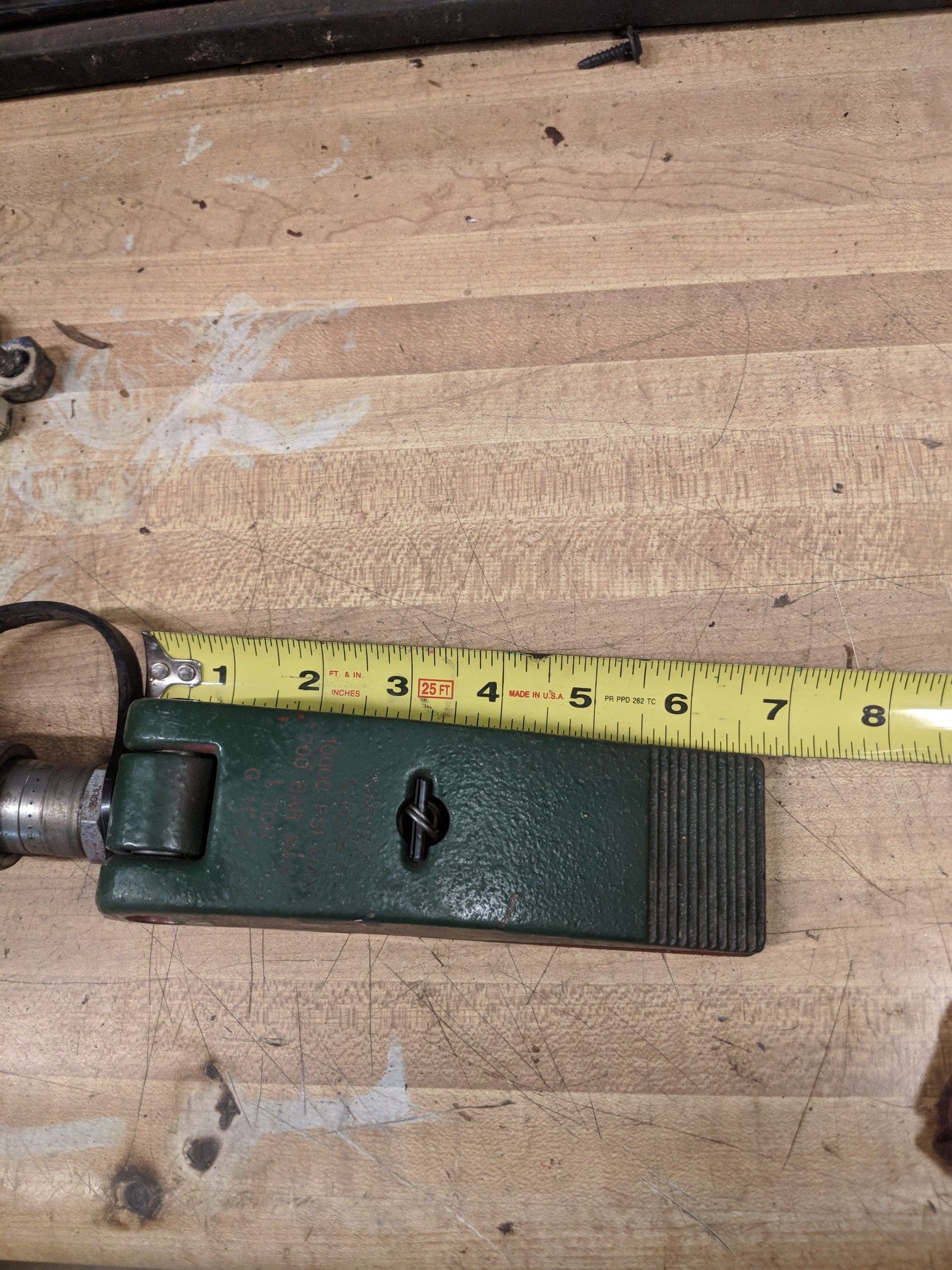 10 ton porta power attachment