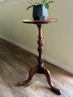 Wood Side Table
