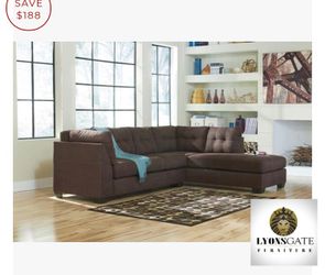 Save today on new Luxury Family Sectional! Sofa couch and Loveseat set specials here