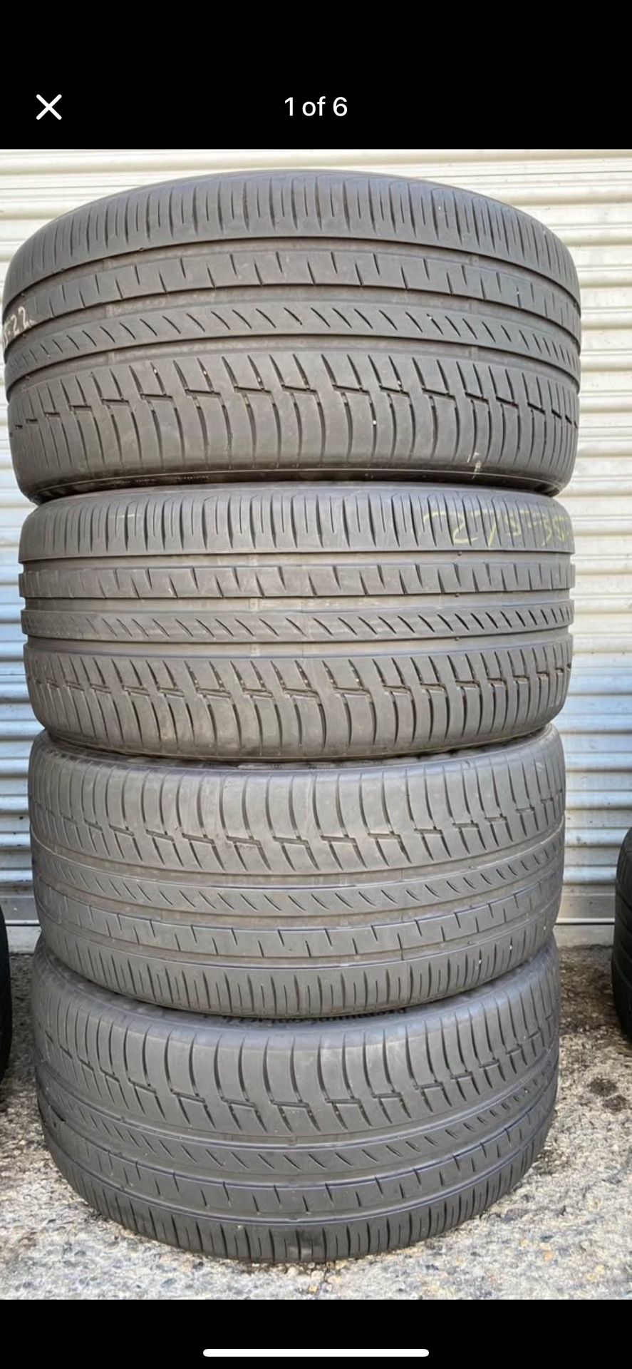 22” 22s Tires 22” Used High Preformens Tires
