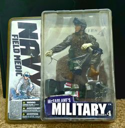 McFarlane Military Series 4 Navy Field Medic Infantry Figure 2004