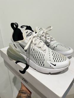 Nike Air Max 270 White Black Sneakers