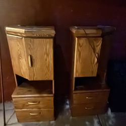 Solid wood Nightstand 