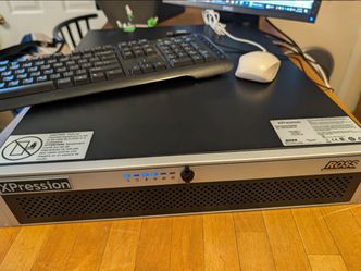Professional Ross Video XPression M7 2RU broadcast graphics server