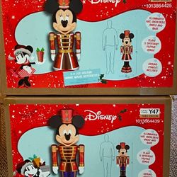 5ft Holiday Mickey/Minnie Mouse Nutcracker