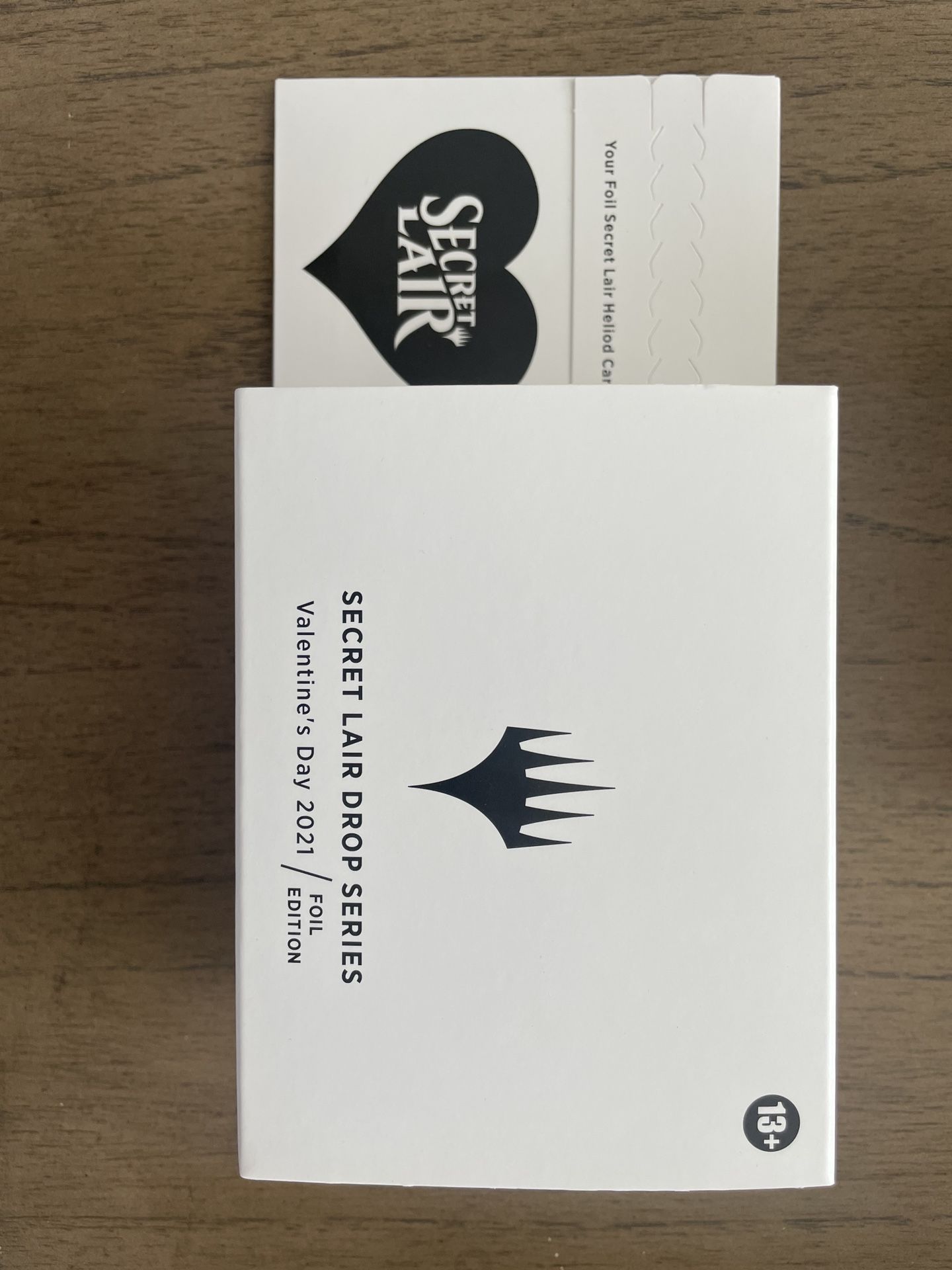Magic The Gathering Secret Lair Drop: Valentine's Day 2021 - Traditional Foil Edition and Heliod Foil Card