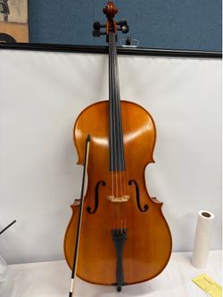Mendini by Cecilio Model 150 Cello 4/4 Full Size w/ Bow & Soft Case