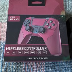 Wireless Controller For PS3 Or PS4 New In Box