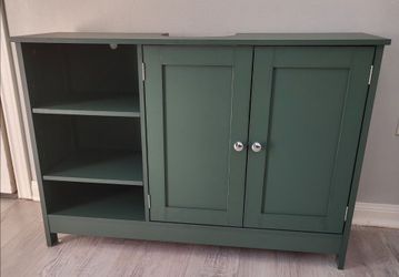 New Pedestal sink storage cabinet