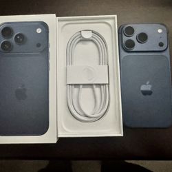 iPhone 17 Pro, Deep Blue, 256GB 