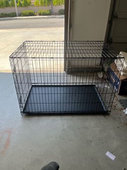 XL dog crate w/cover
