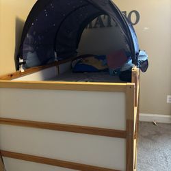 IKEA Reversible Bed Frame And Tent